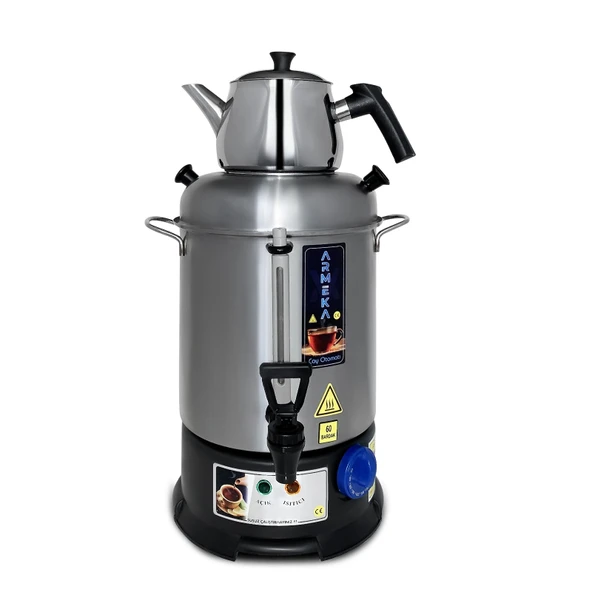 Armeka Çay Makinesi Çaymatik Elegance 6 Litre Elektrikli Çay Makinesi Çay Otomatı Semaver ürün görseli 1