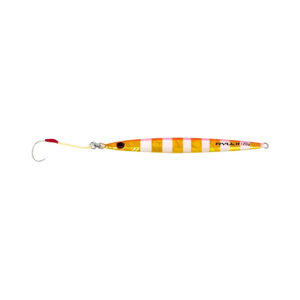 Ryuji Slim Jig 120gr Jig Yem  Renk : Gold Zebra Glow ürün görseli 1