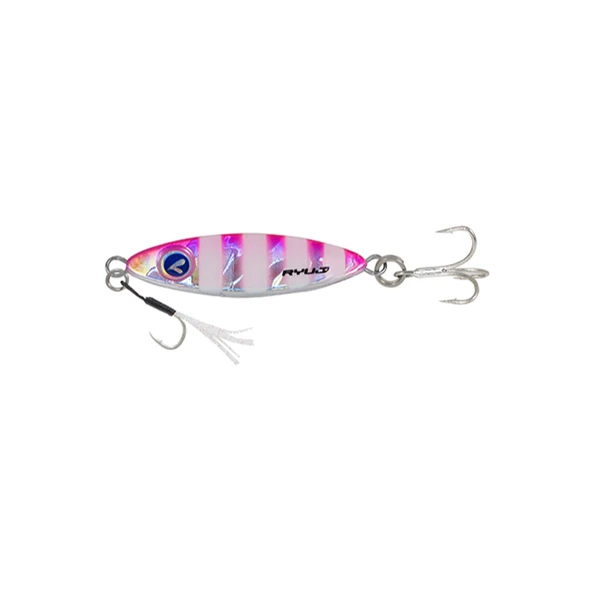 Ryuji Zuby 2,5cm 3gr Jig Yem Renk : Pink Zebra Glow ürün görseli 1