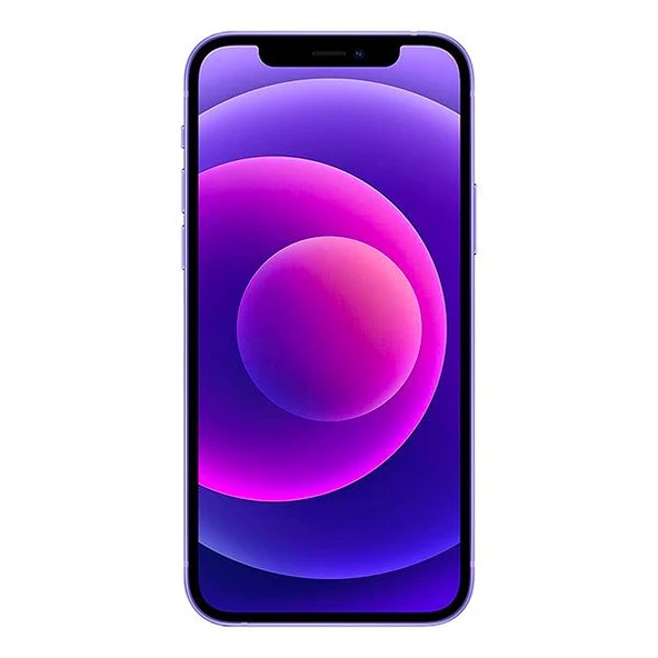 PTTAVM: APPLE IPHONE 12 PURPLE 128GB YENILENMIS B KALITE (12 AY