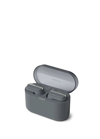 Philips TAT6908BK ANC Pro IPX4 BT 5.3 Uygulama Destekli Gri True  Bluetooth Kulakl ürün görseli 1