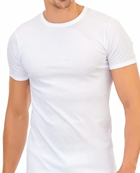 erkek kollu fanila 6 lı paket ürün görseli 1