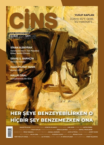 Cins Dergi 113.Sayı Şubat 2025 ürün görseli 1