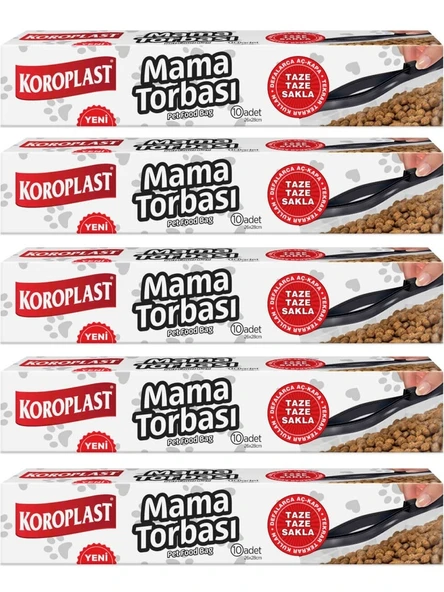 Koroplast Mama Torbası 10 Lu 26 x 28 Cm  x 5 Paket ürün görseli 1