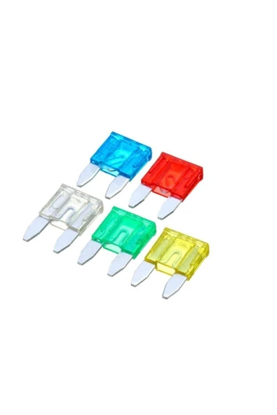Mini Bıçak Sigorta 10 15 20 25 30 Amper 20 Adet ürün görseli 1