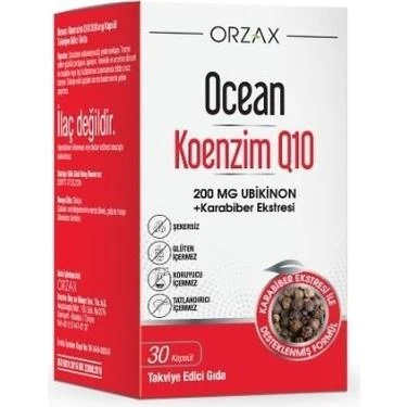 Ocean Koenzim Q10 200 mg 30 Kapsül ürün görseli 1
