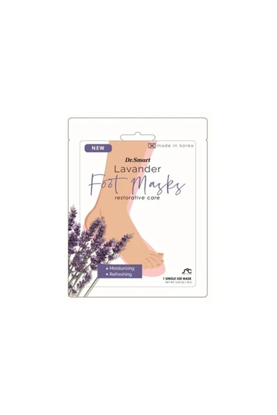 DR. SMART Lavender Foot Maske ürün görseli 1