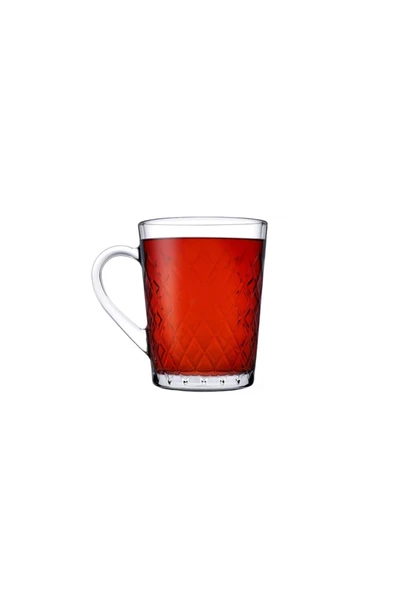 PAŞABAHÇE Ruby Kulplu Bardak 2 li 55723 ürün görseli 1