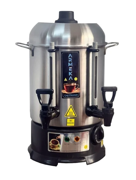 Armeka Çay Makinesi Çaymatik Elegance 60 Bardak Çay Makinesi Çay Otomatı Semaver ürün görseli 1