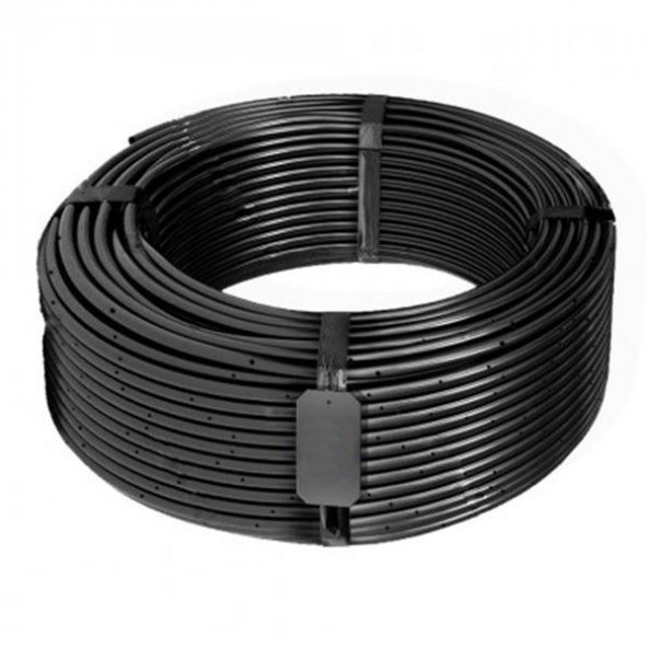 16 mm DAMLAMA BORUSU 40 cm DELİKLİ  DAMLA SULAMA BORUSU 400 METRE 4 LİTRE ürün görseli 1