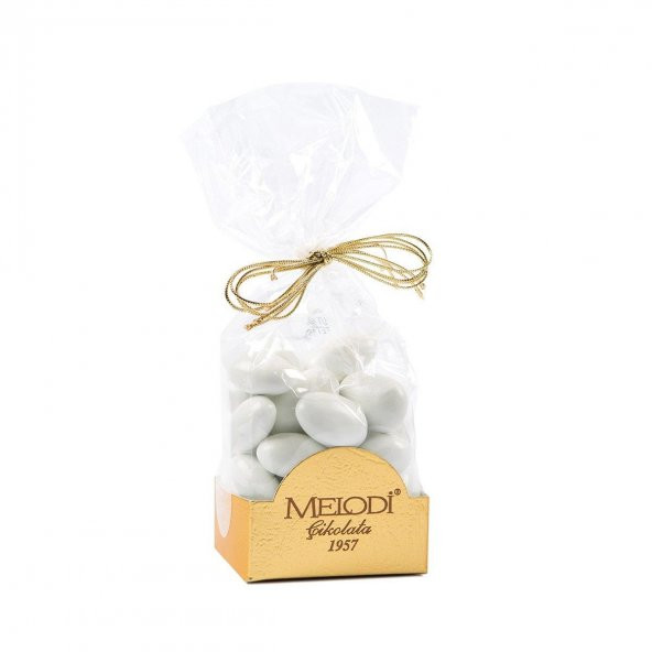 Melodi Beyaz Renkli Badem Şekeri 500 gr ürün görseli 1