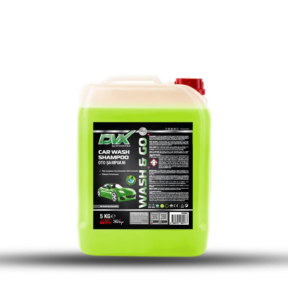 Divortex Wash & Go Oto Şampuanı 5 Kg. ürün görseli 1