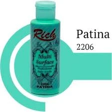 Rich Multi Surface Akrilik Boya 120ml 2206 Patina ürün görseli 1