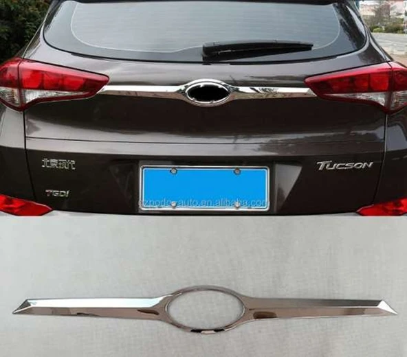 Hyundai Tucson Uyumlu 2015 2018 Bagaj Çıtası Krom ürün görseli 1