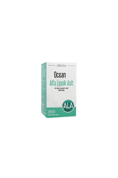 Ocean Alfa Lipoik Asit 200 mg 30 Kapsül ürün görseli 1