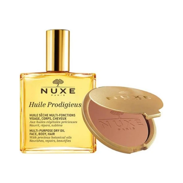 Nuxe Huile Prodig 100 ml + Pudra Set ürün görseli 1