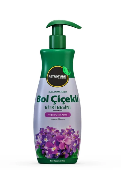 Petroturk Bol Çiçekli Sıvı Bitki Besini Kullanıma Hazır Bol Çiçeklenme Ve Güçlü Büyüme Sağlar ürün görseli 1