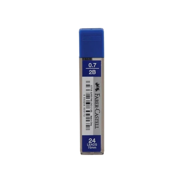Faber Castell Min Uç Süper Fine 0.7 Mm 2B 75 Mm 5090127720 ürün görseli 1