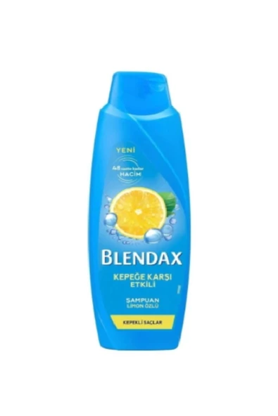 BLENDAX Kepeğe Karşı Etkili Limon Özlü Şampuan 500 ml ürün görseli 1