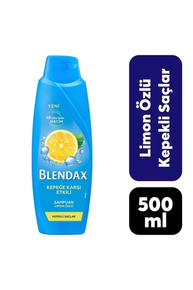 500 ml Şampuan Kepeğe Karşı Limon Özlü ürün görseli 1