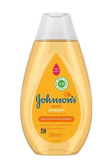 JOHNSON´S BABY Johnson's Baby Göz Yakmayan Bebek Şampuanı 200 ml ürün görseli 1