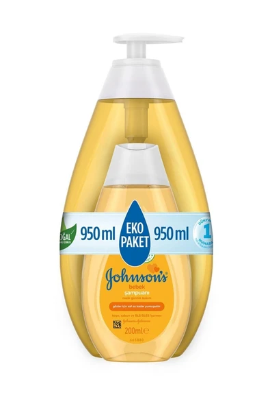 JOHNSON´S BABY Unisex Bebek Johnson's Baby Şampuanı Eko Paket 950 Ml ürün görseli 1