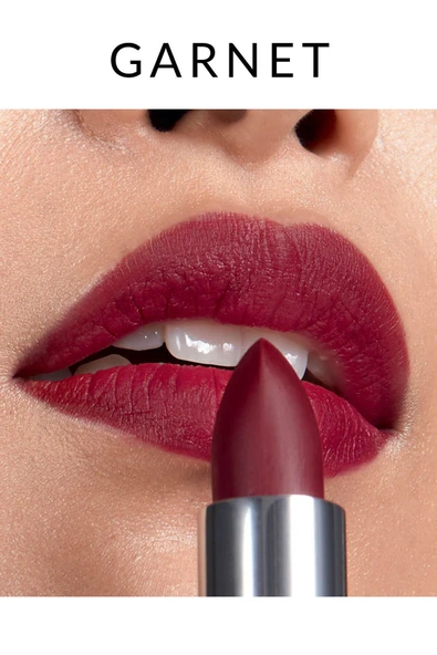 AVON Hydramatic Mat Ruj Garnet - Resim 2