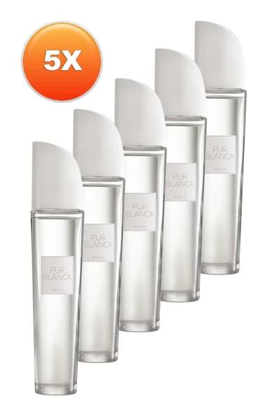 AVON Pur Blanca Kadın Parfüm Edt 50 ml 5'li Set 5050000101837 ürün görseli 1