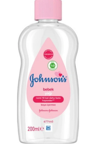 JOHNSON´S BABY Johnson's Bebek Yağı 200 ml ürün görseli 1