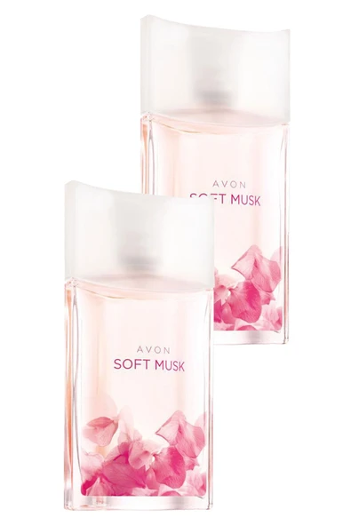 AVON Soft Musk Kadın Parfüm Edt 50 Ml. İkili Set ürün görseli 1