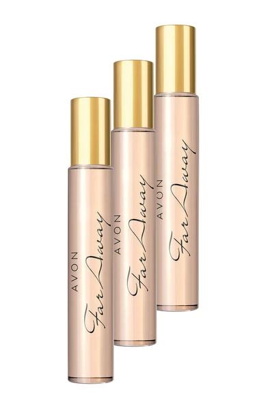 AVON Far Away Kadın Parfüm Çanta Boyu Edp 10 Ml. Üçlü Set ürün görseli 1