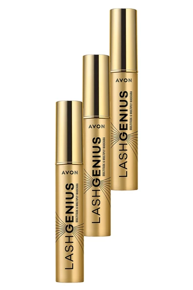 AVON True Lash Genius 5 Etkili Maskara 10 Ml. Üçlü Set ürün görseli 1