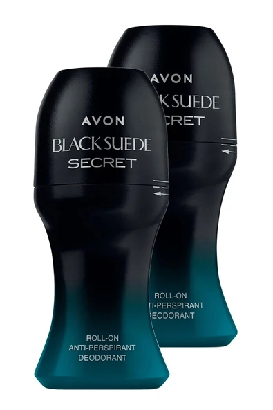 AVON Black Suede Secret Erkek Rollon 50 Ml. İkili Set ürün görseli 1