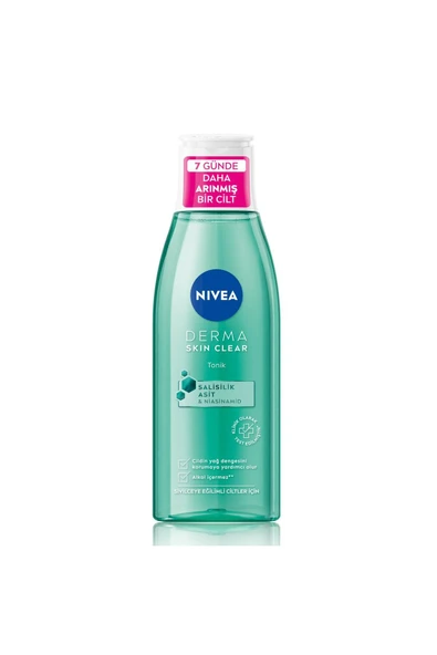NIVEA Nıvea Derma Skin Clear Sivilce Karşıtı Tonik 200 ml ürün görseli 1