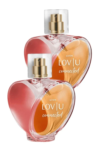AVON Lov U Connected Kadın Parfüm Edp 50 Ml. İkili Set ürün görseli 1