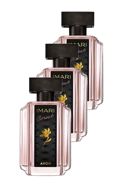 AVON Imari Corset Kadın Parfüm Edt 50 Ml. Üçlü Set ürün görseli 1