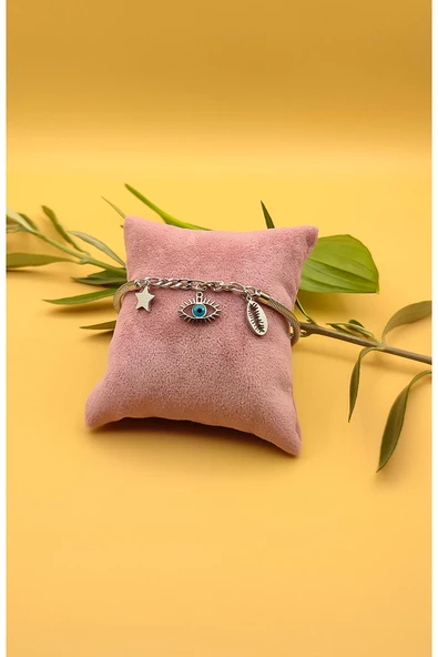 DESSİMOR NAZAR BONCUKLU CHARM BİLEKLİK - Resim 2