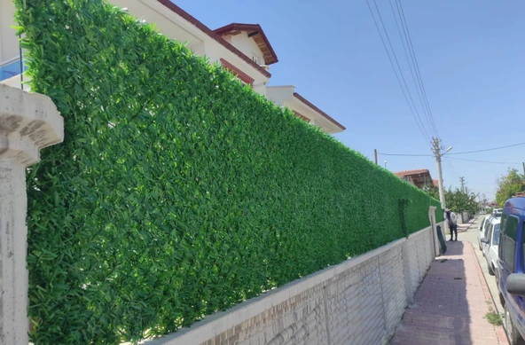 120 cm x 5 mt çim çit yeşil bahçe çit teli ürün görseli 1
