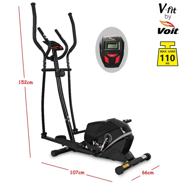 V-fit By Manyetik Eliptik Bisiklet - Resim 4