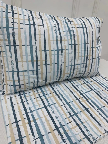 NİVEMESHOME BOYA DESENLİ 2 Lİ YASTIK KILIFI KAPAKLI 50X70 ürün görseli 1