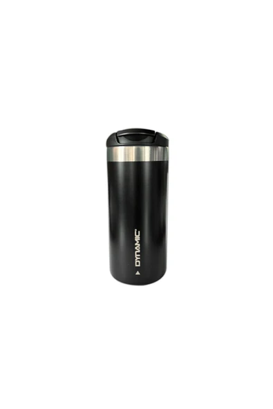 Dynamıc Paslanmaz Çelik Termos  350ML Siyah - Resim 4
