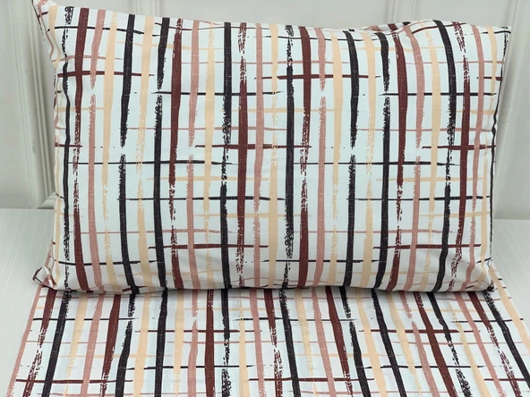 NİVEMESHOME BOYA DESENLİ 2 Lİ YASTIK KILIFI KAPAKLI 50X70 ürün görseli 1