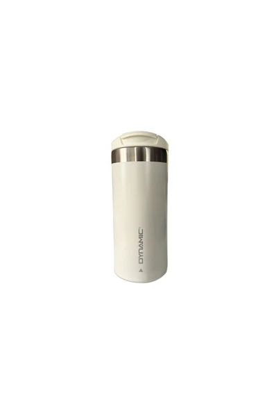 Dynamıc Paslanmaz Çelik Termos  350ML Krem - Resim 6