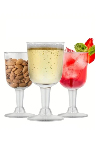 Beysüs Ayaklı Kadeh 6'lı Mika 150 ml - Resim 7