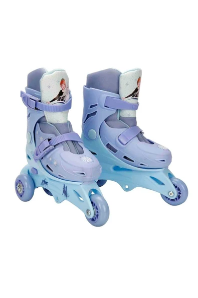 Sunman Frozen Inline 3 Teker Paten 28299 - Resim 5