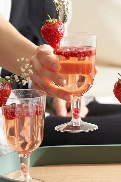 Beysüs Ayaklı Kadeh 6'lı Mika 150 ml - Resim 9