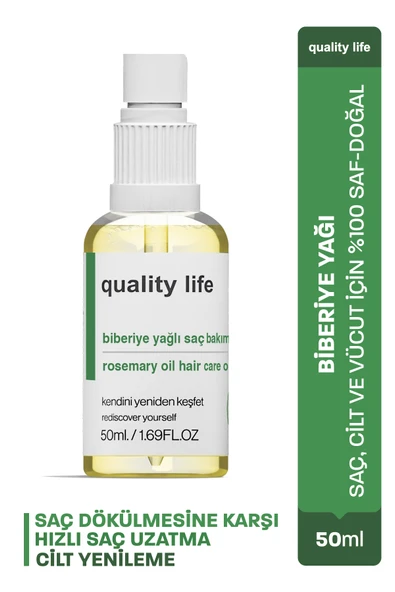 Biberiye Yağı - Saç ve Cilt Bakımı - Complex Bakım - Saç Dökülmesine Karşı Serum - Hızlı Saç Uzatma ürün görseli 1