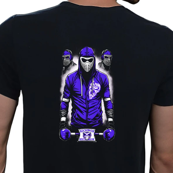Elip Sport T-shirt %100 Pamuklu Siyah Penye Basic Erkek Tişört ürün görseli 1