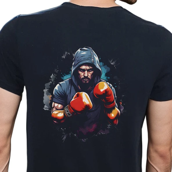 Splash Sport T-shirt %100 Pamuklu Siyah Penye Basic Erkek Tişört ürün görseli 1