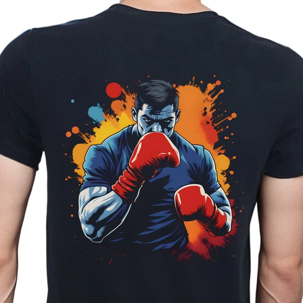 Splash Sport T-shirt %100 Pamuklu Siyah Penye Basic Erkek Tişört ürün görseli 1